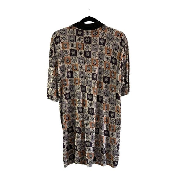 Mondo Di Marco Viscose Polo Shirt Size M/50 Made in Italy Retro 70's Vibe - Picture 8 of 8